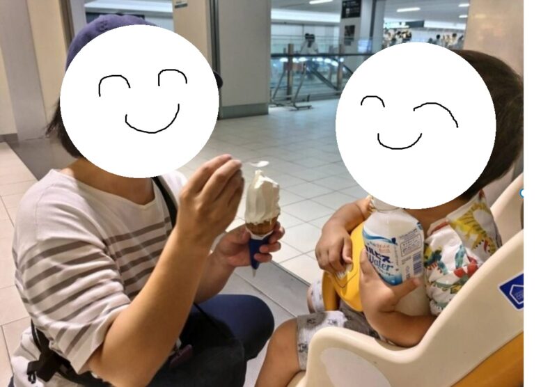 ソフトクリームおいしい