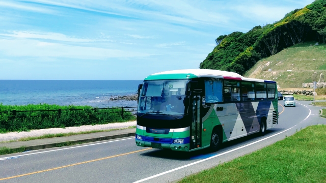 社内旅行 幹事 初めて 大型バスで移動